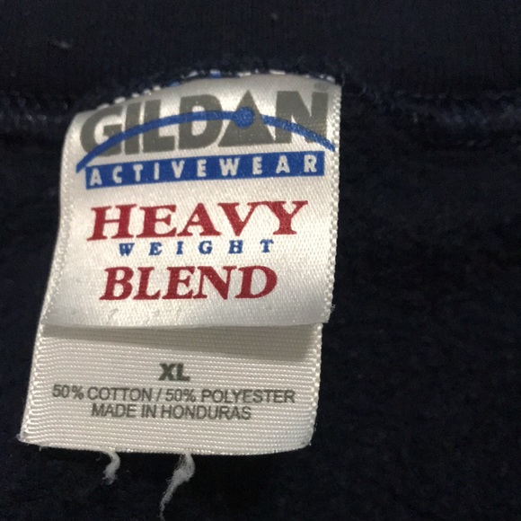 Christmas sweatshirt navy blue snowman XL - Picture 4 of 4